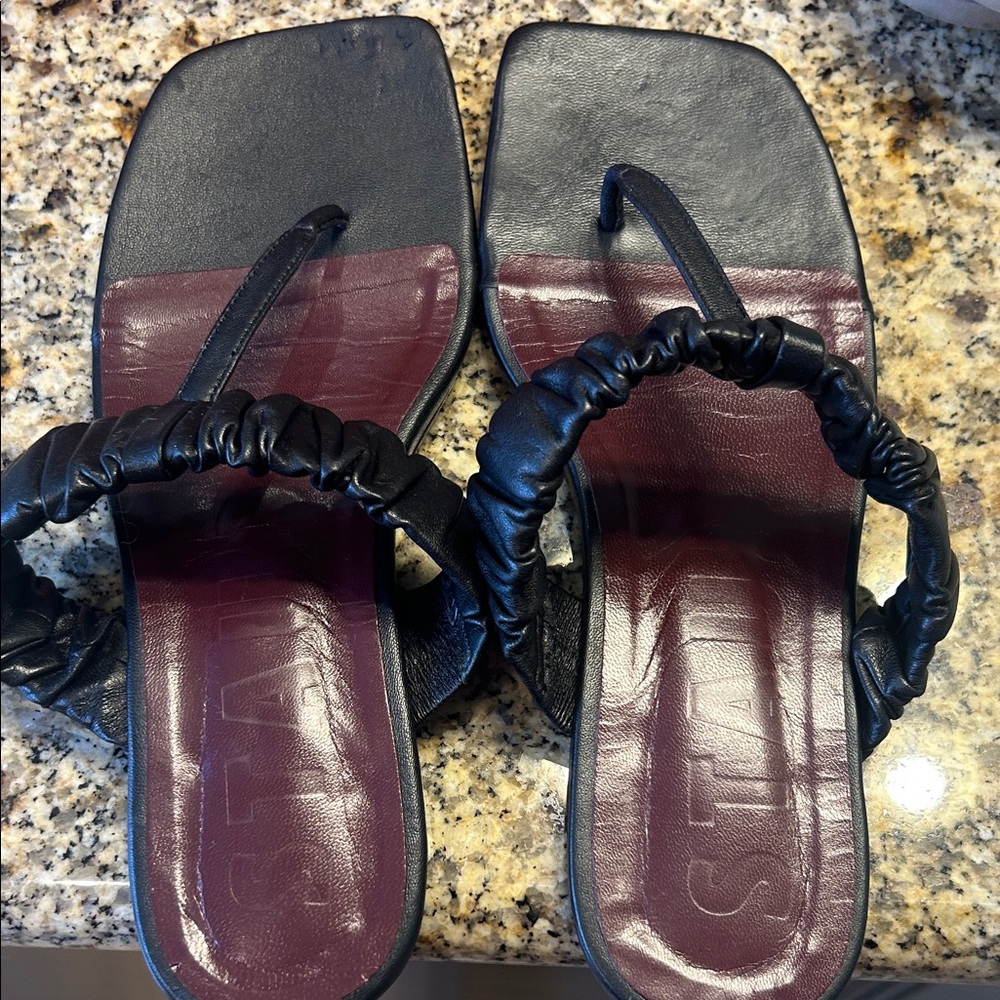 Staud Black Women's Sandals